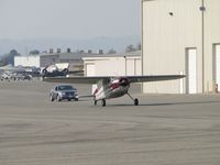 N190RC @ CNO - Taxiing by the hanger area towards runway 26 - by Helicopterfriend