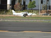 N4297S @ POC - Taxiing to runway 26R - by Helicopterfriend