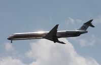 N486AA @ MCO - American MD-82 - by Florida Metal
