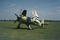 TF956 - unsure of location possibly Biggin Hill (1970`s) - by Alan Pratt