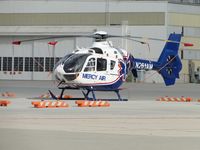 N261AM @ SBD - Parked with Bell N22hx in the area of the Fire Dept building - by Helicopterfriend