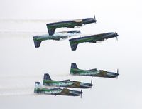 1329 @ DAY - Smoke Squadron Brazil - by Florida Metal
