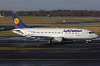 D-ABXZ @ EDDL - Lufthansa, Boeing 737-330, CN: 24564/1807, Name: Bad Mergentheim - by Air-Micha