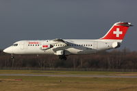HB-IXR @ EDDL - Swissair, BAe Avro 146-RJ100, CN: E3281, Name: Lufingen - by Air-Micha