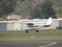 N7607G @ POC - Slowing to turn after landing on ruway 26L - by Helicopterfriend