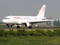 TS-IMJ @ AMS - Landing on runway R18 of Amsterdam Airport - by Willem Goebel