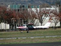 N4823V @ POC - Landed and rolling out - by Helicopterfriend