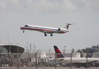 N644AE @ MIA - Eagle E145 landing Runway 30 by 94th Aero - by Florida Metal