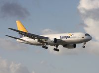 N769QT @ MIA - Tampa Colombia 767 landing 9 - by Florida Metal