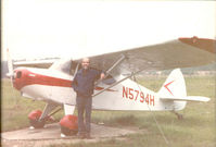 N5794H @ GDM - Taken of my Dad and his plane, probably around 1980 or so!  We were wondering where it is now, fun to see it's still flying! - by My Mom!