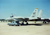 82-0015 @ OQU - 1982 McDonnell Douglas F-15C S/N 82-0015 at Quonset State Airport, North Kingstown, RI - circa 1980's - by scotch-canadian