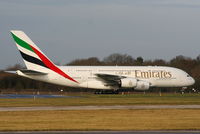 A6-EDO @ EGCC - Emirates - by Chris Hall