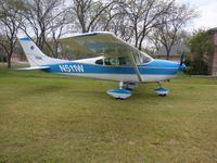 N511W @ 0TX1 - 1960 Cessna 182C, S/N 52495, on ramp at Pecan Plantation, Granbury, TX - by Steve Wilson