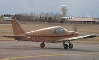 N1428J @ KAXN - Piper PA-28-180 Cherokee taxiing to runway 22. - by Kreg Anderson