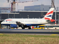 G-EUPL @ EHAM - Taxi to the runway on Schiphol Airport - by Willem Goebel