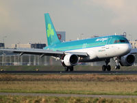 EI-DEB @ AMS - Landing on runway 06 of Amsterdam Airport - by Willem Goebel