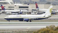 N734MA @ KLAX - Arriving at LAX - by Todd Royer