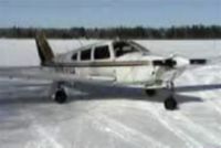 N1641H @ N/A - on the ice at Lake of the Woods, in front of The Angle Inn. - by D. Cimino