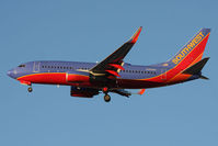 N285WN @ LAS - Southwest Airlines N285WN on short final to RWY 25L. - by Dean Heald