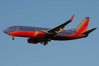 N397SW @ LAS - Southwest Airlines N397SW on short final to RWY 25L. - by Dean Heald