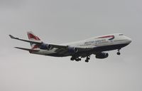 G-BNLX @ MIA - British 747