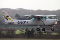 G-BOYL @ EGBE - Coming in to land - by Alex Butler-Bates