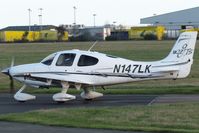 N147LK @ EGBE - Taxiing in after landing - by Alex Butler-Bates