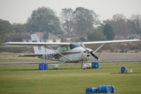 G-GHOW @ EGTC - Parked on the grass - by Alex Butler-Bates