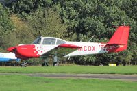 G-MCOX @ EGTF - Parked on the grass - by Alex Butler-Bates