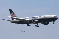 N760NA @ DFW - North American Airlines 767 landing at DFW Airport