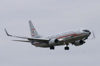 N951AA @ DFW - American Airlines Special Retro Paint landing at DFW Airport - by Zane Adams