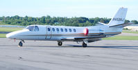 N452AJ @ KDAN - 1998 Cessna 560 in Danville Va. - by Richard T Davis