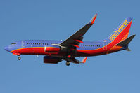 N780SW @ LAS - Southwest Airlines N780SW on short final to RWY 25L. - by Dean Heald