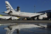 SX-DGA @ LOWW - Aegean Airbus A321 - reflection - by Dietmar Schreiber - VAP
