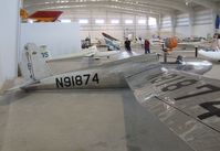 N91874 - Schweizer SGS 1-23 at the Southwest Soaring Museum, Moriarty NM