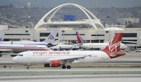 N840VA @ KLAX - Arriving at LAX - by Todd Royer