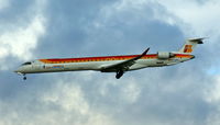 EC-LOX @ EDDF - EC-LOX, CRJ-1000, Air Nostrum (Iberia Regional cs.) on short finals at Frankfurt - by A. Gendorf
