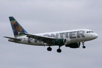 N801FR @ DFW - Frontier Airlines at DFW Airport - by Zane Adams
