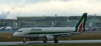 EI-DTN @ EDDF - Alitalia, taxiing for departure at Frankfurt Int´l (EDDF) - by A. Gendorf