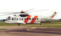 PH-NZK @ EHKD - Schreiner North Sea Helicopters , sightseeing Flights - by Henk Geerlings