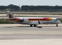 EC-HHV @ BCN - Taxi to the gate of Barcelona Airport - by Willem Goebel