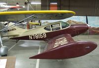 N78159 - Globe GC-1B Swift at the Mid-America Air Museum, Liberal KS - by Ingo Warnecke