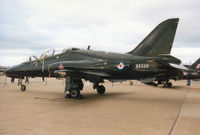 XX226 @ EGQL - Hawk T.1 of 74(Reserve) Squadron on display at the 1994 RAF Leuchars Airshow. - by Peter Nicholson