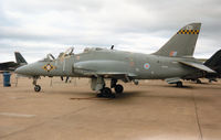 XX283 @ EGQL - Hawk T.1A of 100 Squadron at RAF Leeming on display at the 1994 RAF Leuchars Airshow. - by Peter Nicholson