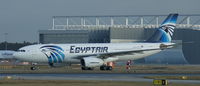 SU-GCH @ EDDF - Egypt Air, is seen here taxiing to parking position after landing at Frankfurt Int´l (EDDF) - by A. Gendorf