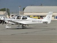 N807EB @ CNO - Parked north east of Yank's Air Museum - by Helicopterfriend