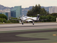 N188PC @ KSMO - N188PC arriving on RWY 21 - by Torsten Hoff