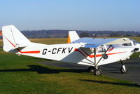 G-CFKV @ EGBO - at the Icicle 2012 fly in - by Chris Hall