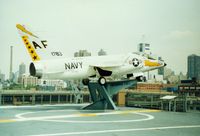 141783 - Grumman F11F-1 Tiger S/N 141783 at the Intrepid Sea-Air-Space Museum, New York City, NY - circa early 1990's - by scotch-canadian