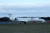 G-EMBJ @ EGPH - BMI Regional ERJ-145 On taxiway Bravo 1 - by Mike stanners